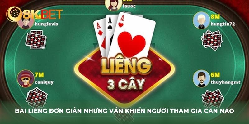 Bài Liêng đơn giản nhưng vẫn khiến người tham gia cân não