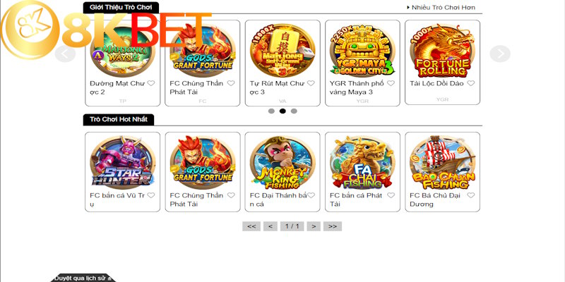 Một vài sản phẩm đẳng cấp tại bắn cá 8KBET Một vài sản phẩm đẳng cấp tại bắn cá 8KBET